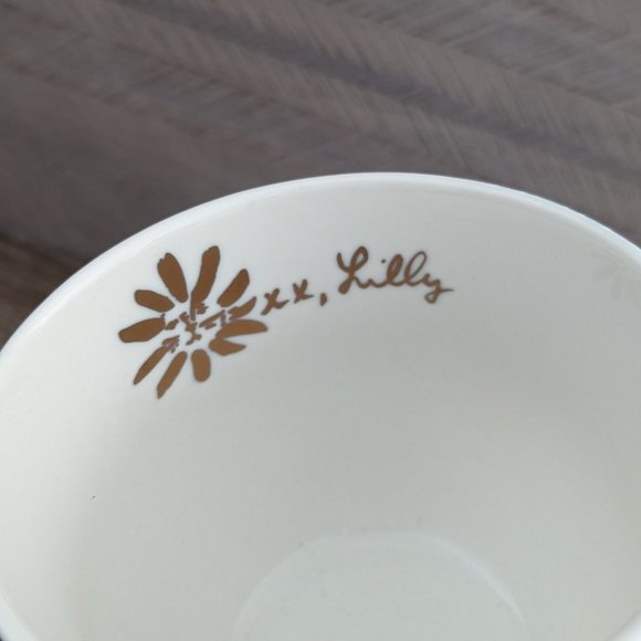 LILLY Pulitzer "High Maintenance" Set of 2 Ceramic Mugs - Picture 5 of 6